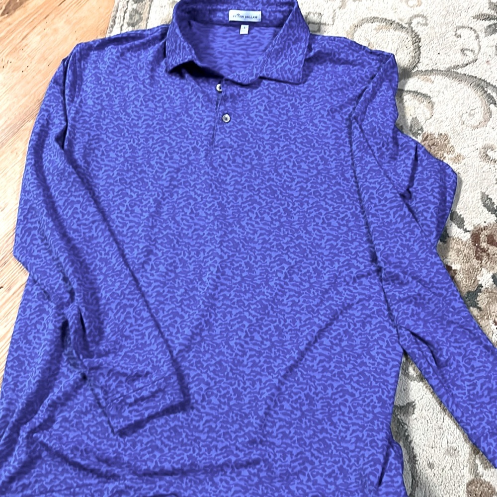 Long sleeve golf shirt